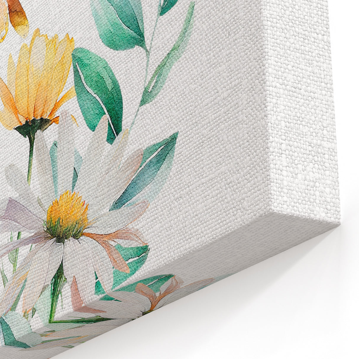 Wildflower Bouquet Girls Room Wall Art – Floral Nursery Print