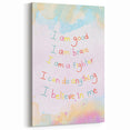 Playroom Wall Art – Inspirational Affirmation Print for Kids