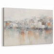 Vintage Landscape Art - Abstract Cityscape Reflection