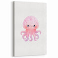 Nursery Wall Art – Cute Watercolor Jellyfish for Kids' Rooms