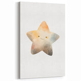 Whimsical Girls Room Wall Art - Playful Star Children's Decor