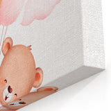 Playroom Wall Art - Floating Teddy Bear Kids Room Decor