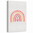 Playroom Wall Art - Heart Rainbow Kids Room Wall Decor