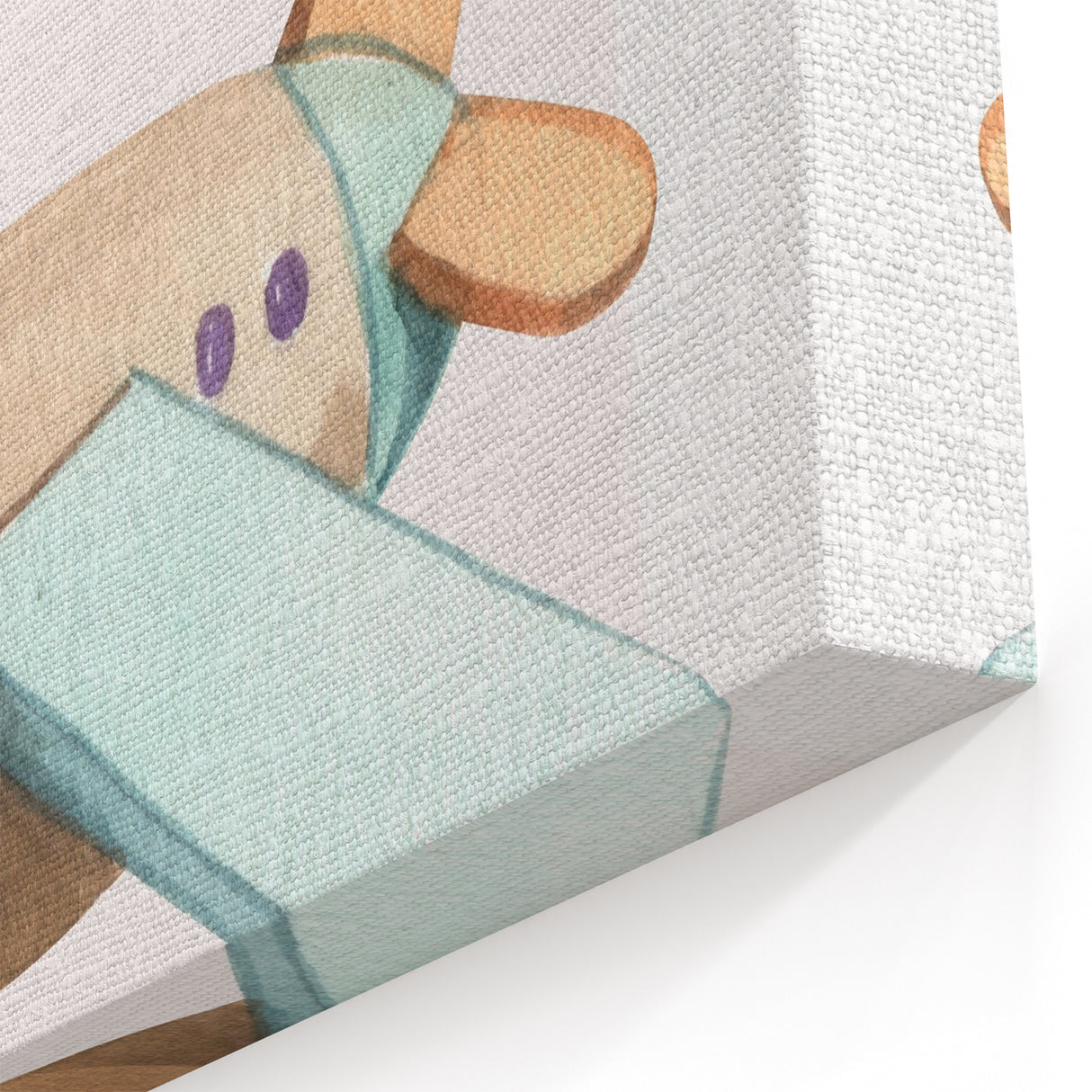 Kids Room Art Prints - Vintage Airplane & Rocket Adventure Theme