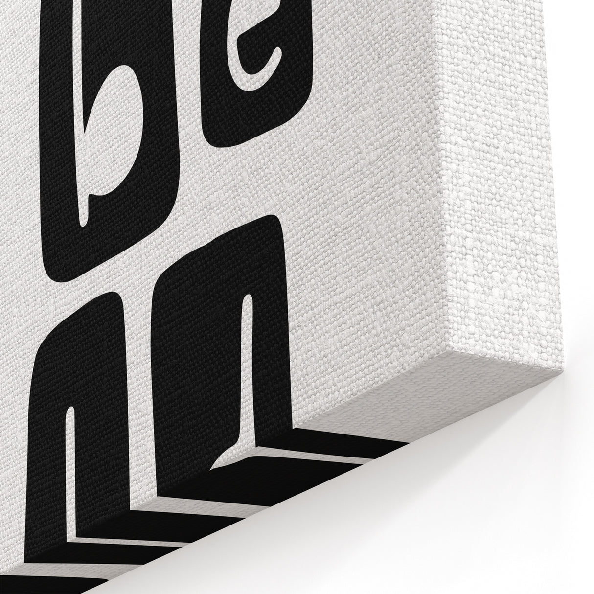 Born to Be Wild Typography Art – Minimalist Black and White Print