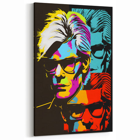 Colorful Pop Art Wall Art – Modern Retro Canvas Print