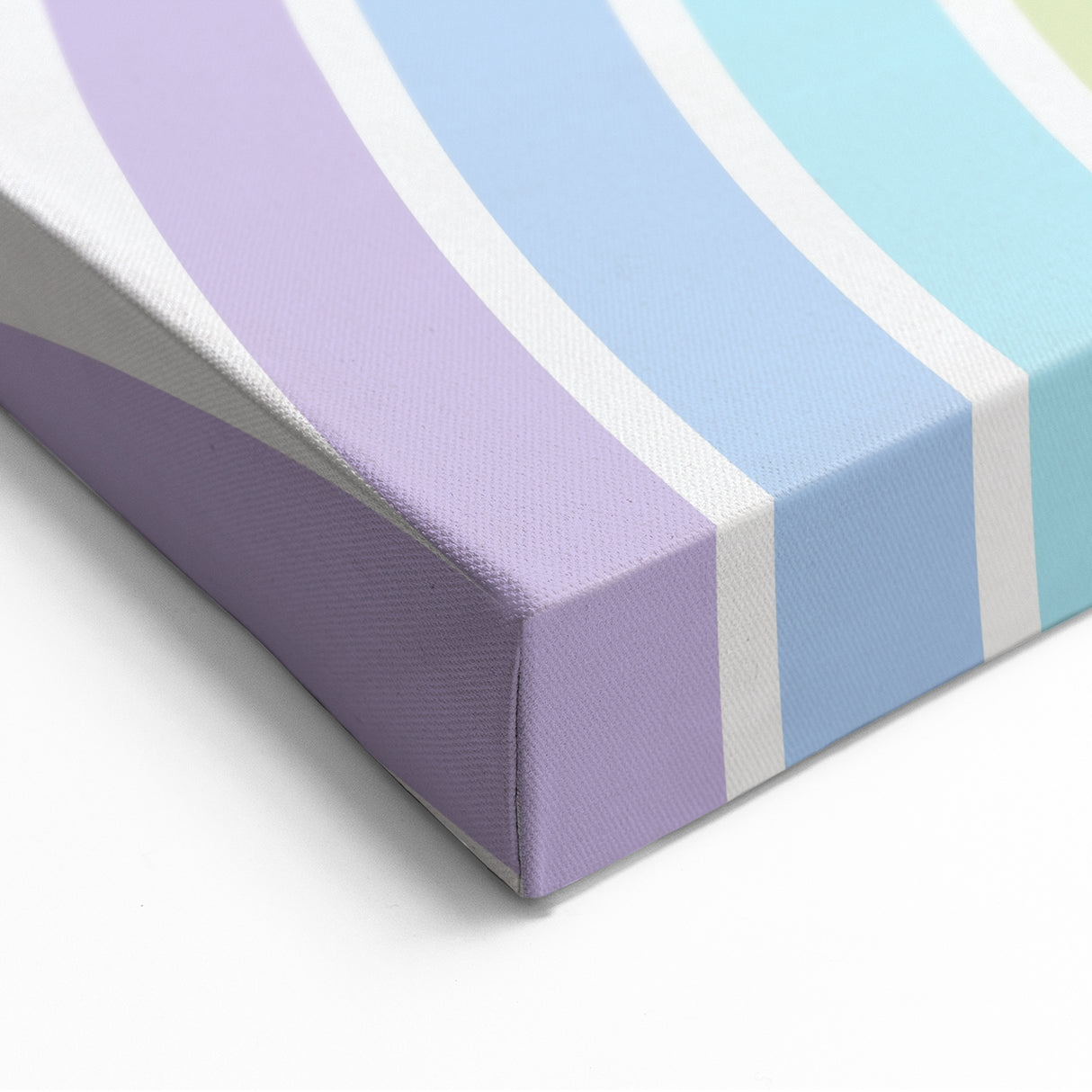 Playroom Wall Art - Minimalist Pastel Rainbow Kids Room Print