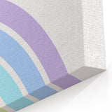 Children's Wall Decor - Soft Pastel Rainbow Nursery Art