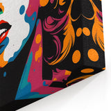 Vibrant Pop Art Wall Art – Colorful Retro Canvas Print