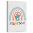 Playroom Rainbow Wall Art - Kids Educational Playroom Decor
