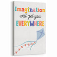 Imagination Wall Art - Kids Inspirational Learning Room Decor