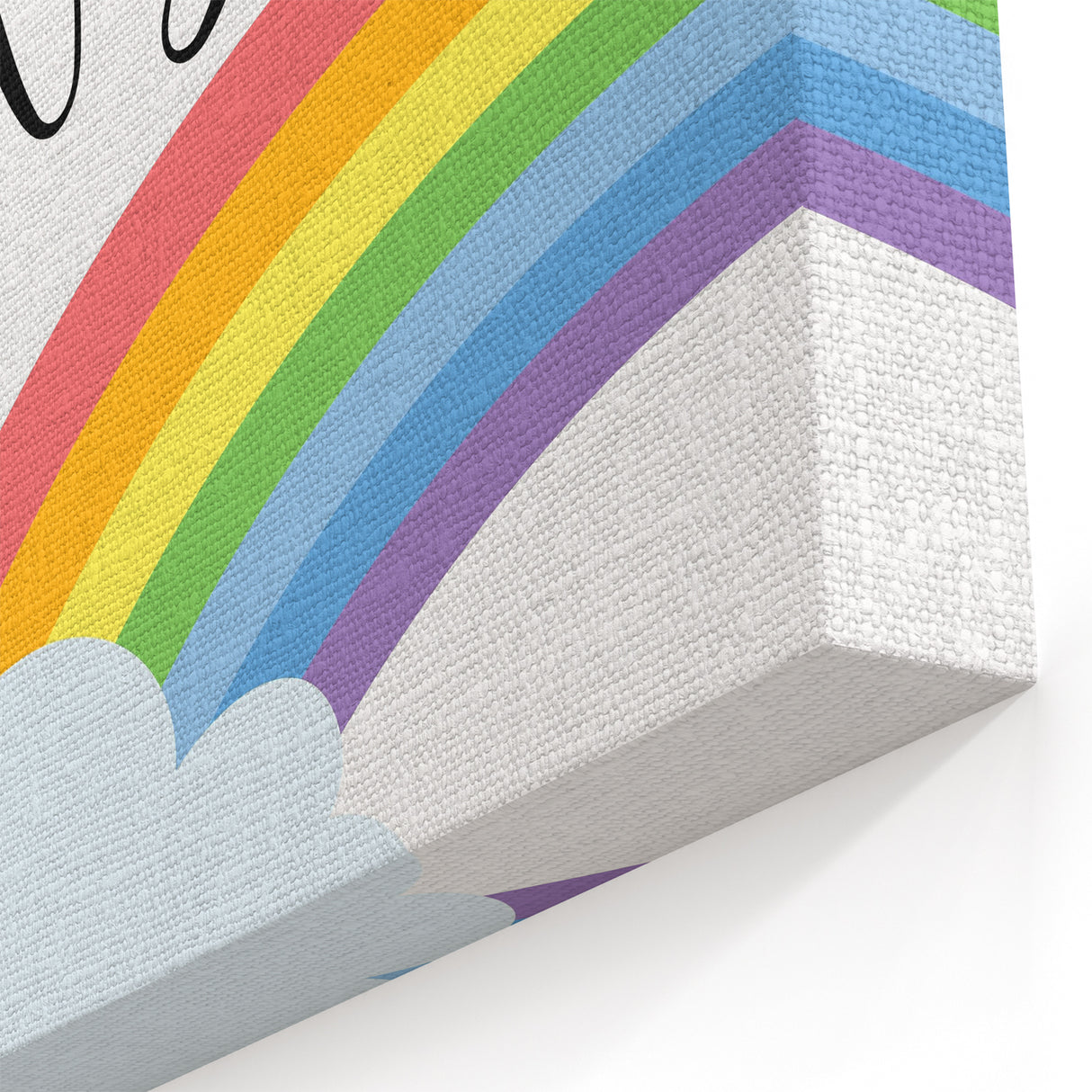 Play Rainbow Wall Art - Kids Inspirational Playroom Decor