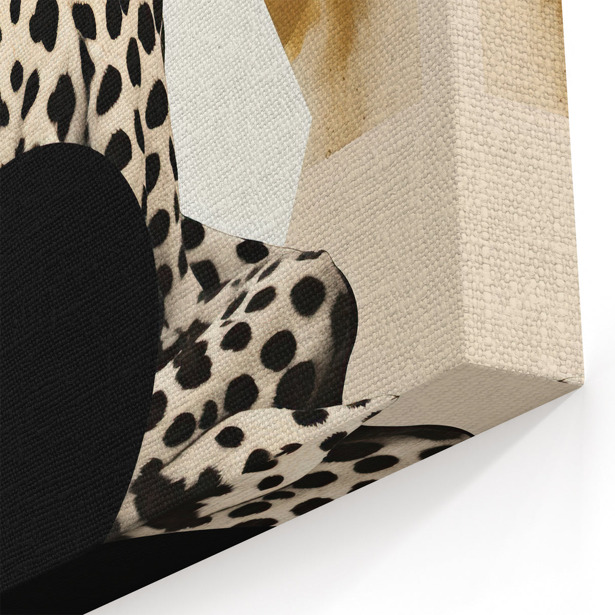 Elegant Dining Room Art Prints – Surreal Abstract Cheetah Design
