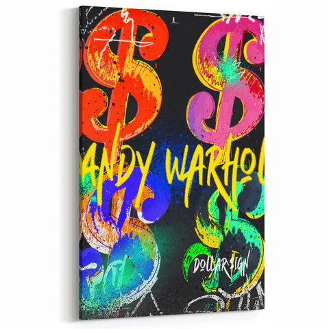 Graffiti Pop Art Wall Art – Bold Colorful Canvas Print