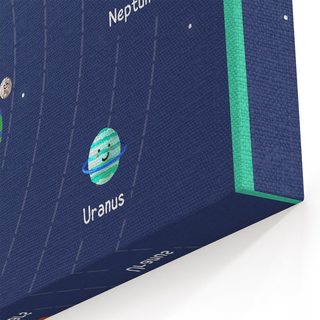 Solar System - Kids Educational Wall Art Space Learning Print