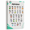 ABC Alphabet - Kids Educational Wall Art Animal Learning Print