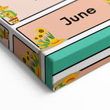 Months of the Year - Kids Educational Wall Art Learning Print