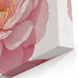 Blush Pink Peony Floral Print - Nursery Wall Art for Girls