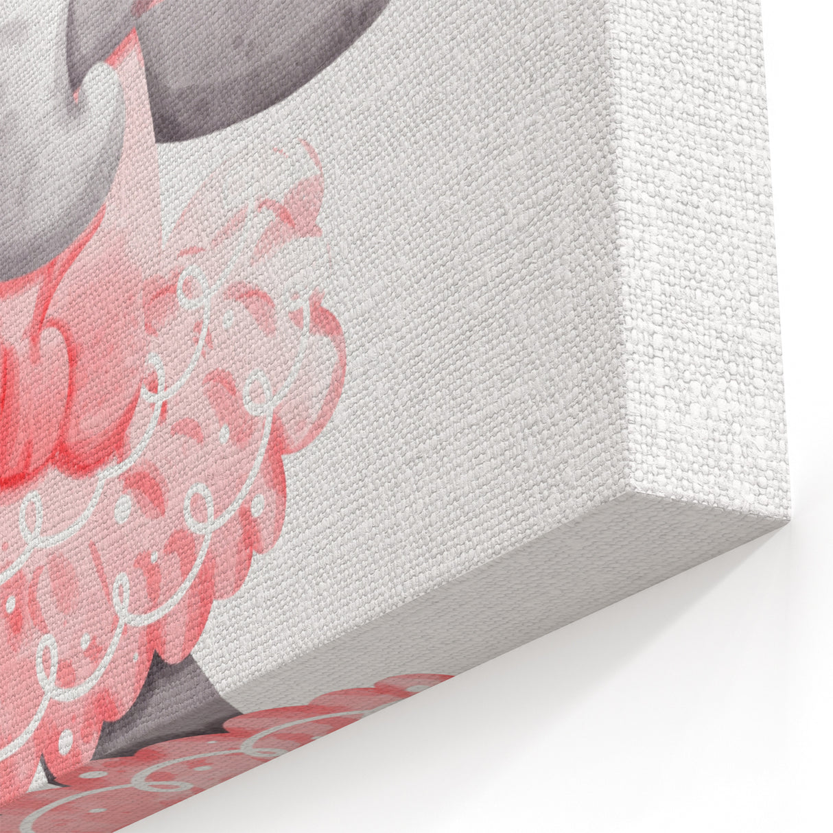 Ballet Elephant Watercolor Print - Playroom Wall Art for Kids