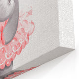 Dancing Ballerina Elephant Print - Children's Wall Decor