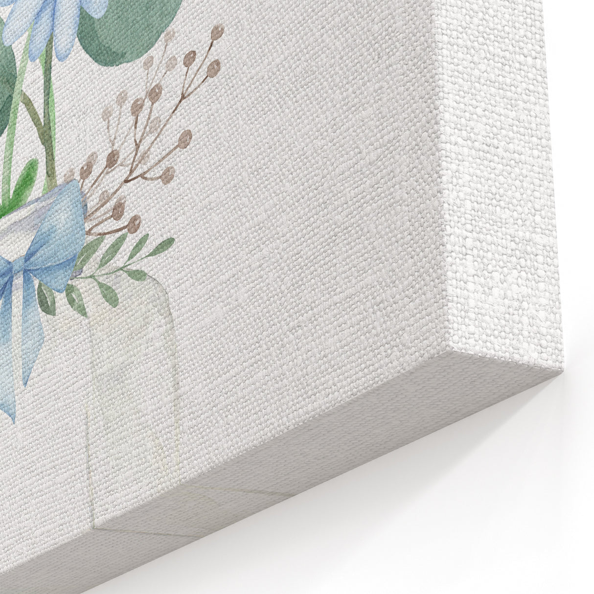 Watercolor Floral Vase Print - Girls Bedroom Art