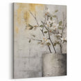 Minimalist Floral Living Room Wall Art – Modern Canvas & Prints