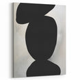 Acrylic Dining Room Artwork – Black and White Modern Abstract Art