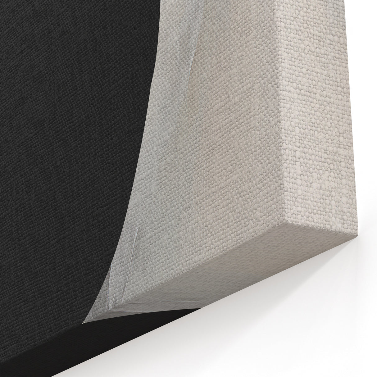 Acrylic Dining Room Artwork – Black and White Modern Abstract Art