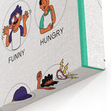Kids Educational Wall Art - Adjectives Learning Chart