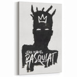Modern Pop Art Wall Art - Bold Black and White Canvas Print