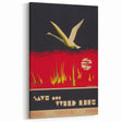 Vintage Wildlife Poster – Retro Save Our Wildlife Travel Art