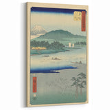 Vintage Japan Travel Poster – Retro Mount Fuji Landscape Art