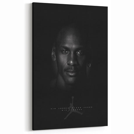 Modern Monochrome Pop Art Wall Art – Bold Black and White Canvas