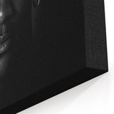 Modern Monochrome Pop Art Wall Art – Bold Black and White Canvas
