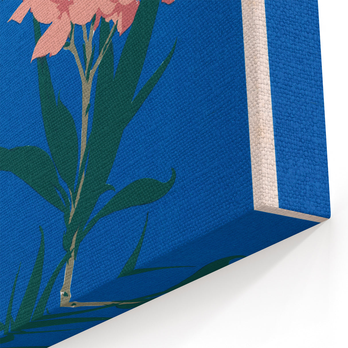 Vintage Bermuda Travel Poster – Retro Oleander Time Wall Art