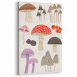 Whimsical Mushroom Illustration Print - Kids Room Art