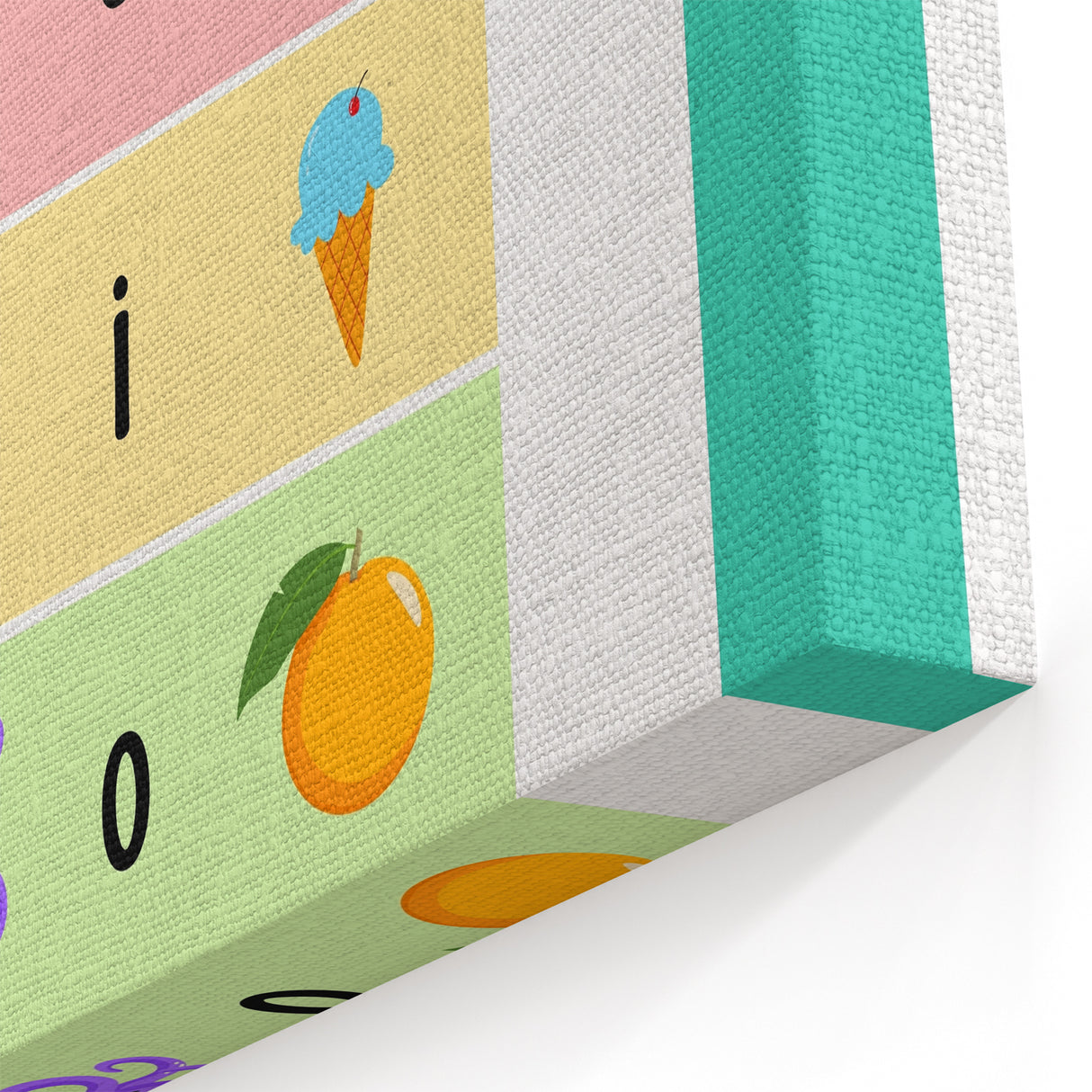 Kids Educational Wall Art – Vowels Learning Poster for Classrooms
