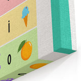 Kids Educational Wall Art – Vowels Learning Poster for Classrooms