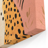 Stylish Cheetah Illustration - Personalized Kids Room Art