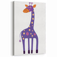 Whimsical Giraffe Print - Children's Wall Decor & Playroom Artwork
