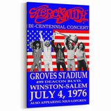 Aerosmith Bi-Centennial Concert Retro Wall Art – Vintage Poster Print