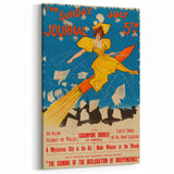 Vintage Advertising Poster – Quirky Retro Art Print