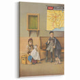 Vintage Railroad Poster – St. Louis & San Francisco R.R. Art