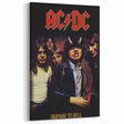 Retro AC/DC Highway to Hell Poster - Vintage 1979 Tour Wall Art