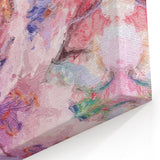 Romantic Floral Elegance - Modern Living Room Canvas Wall Art