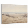 Vintage Landscape Art - Serene Countryside View in Soft Hues