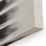 Modern Abstract Wall Art - Black & White Minimalist Canvas
