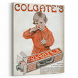 Vintage Colgate Ribbon Dental Cream Poster - Classic Retro Ad Art