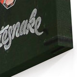 Retro Rock Band Poster – AC/DC, Whitesnake & More Wall Art