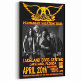 Aerosmith Permanent Vacation Poster – Retro Rock Wall Art